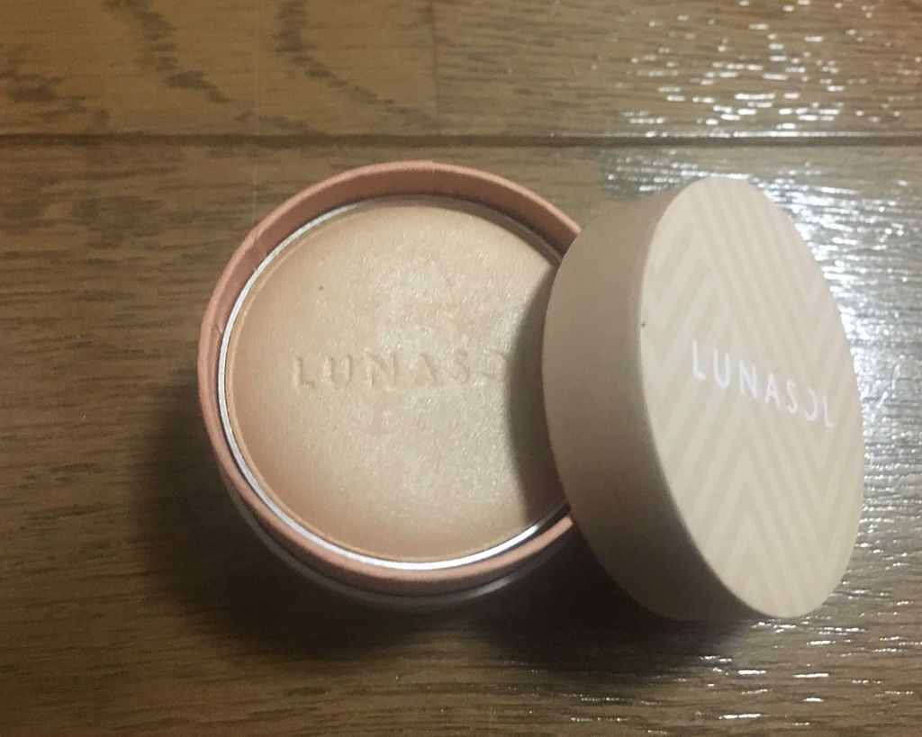 マカロンニュアンスアイズ/LUNASOL/単色アイシャドウを使ったクチコミ（2枚目）