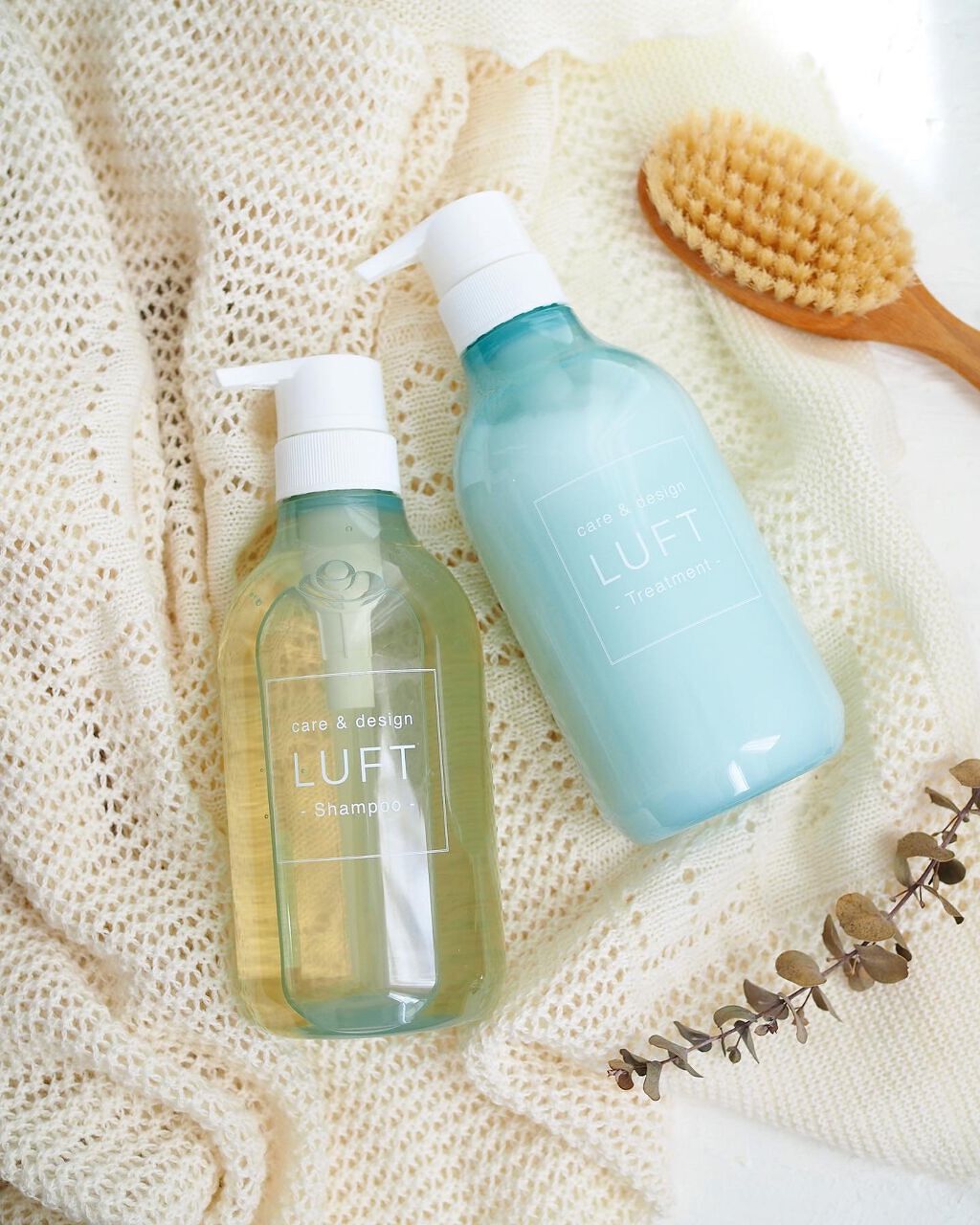 ケア＆デザイン シャンプー＆トリートメント/LUFT/市販シャンプーを使ったクチコミ（1枚目）