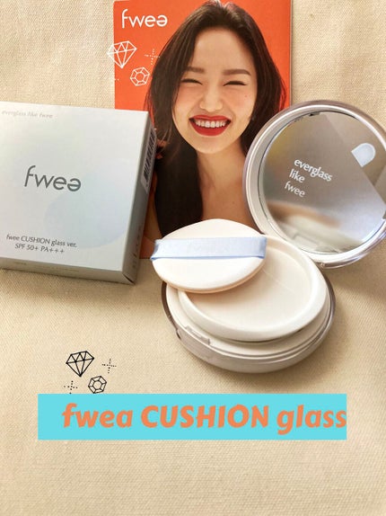 フィークッションガラス/fwee/クッションファンデーションを使ったクチコミ(1枚目)