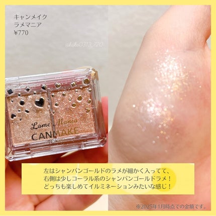 ジュエリーシャドウベール/キャンメイク/アイシャドウパレットを使ったクチコミ(2枚目)