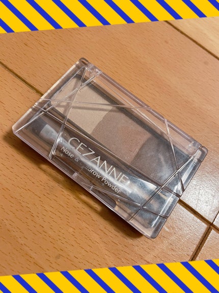 ノーズ&アイブロウパウダー/CEZANNE/パウダーアイブロウを使ったクチコミ(1枚目)