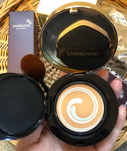 アクトレス エッセンシャルパクト/サイムダン プレミアム/クリーム・エマルジョンファンデーションを使ったクチコミ(1枚目)