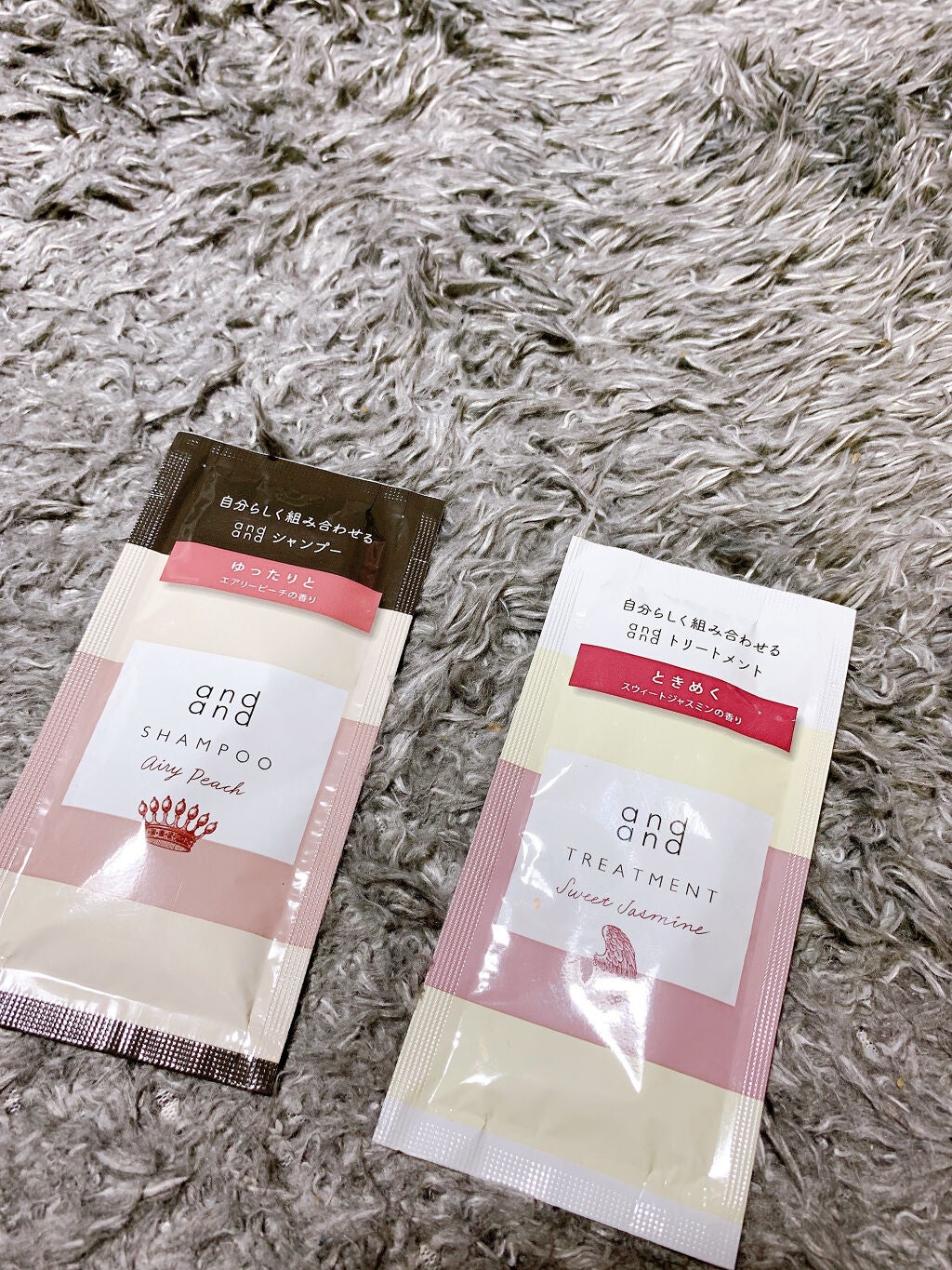 ゆったりと エアリーピーチの香り シャンプー/and and/市販シャンプーを使ったクチコミ(1枚目)