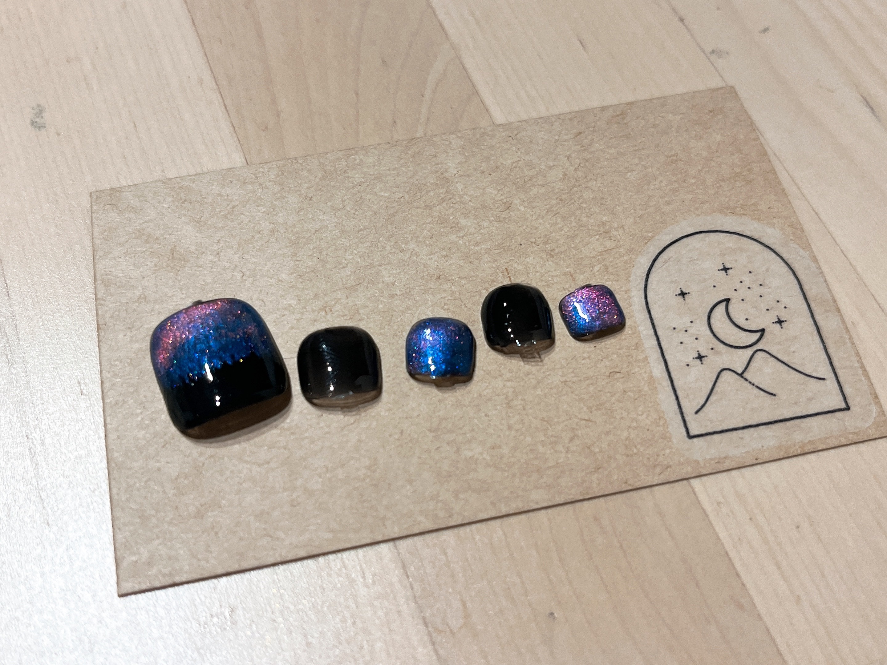 moonlight gel 01/ネイル工房/ジェルネイルを使ったクチコミ（1枚目）