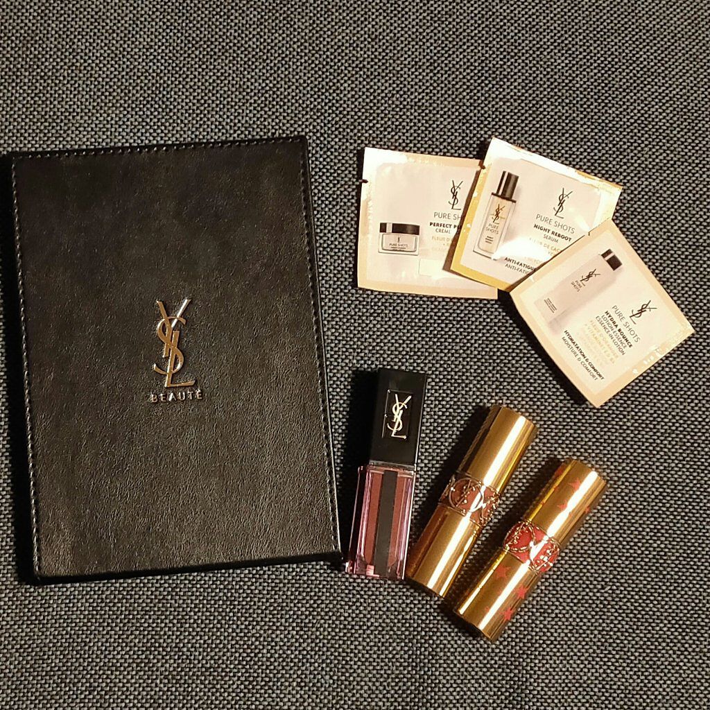 ルージュ ヴォリュプテ シャイン/YVES SAINT LAURENT BEAUTE/口紅を使ったクチコミ（1枚目）