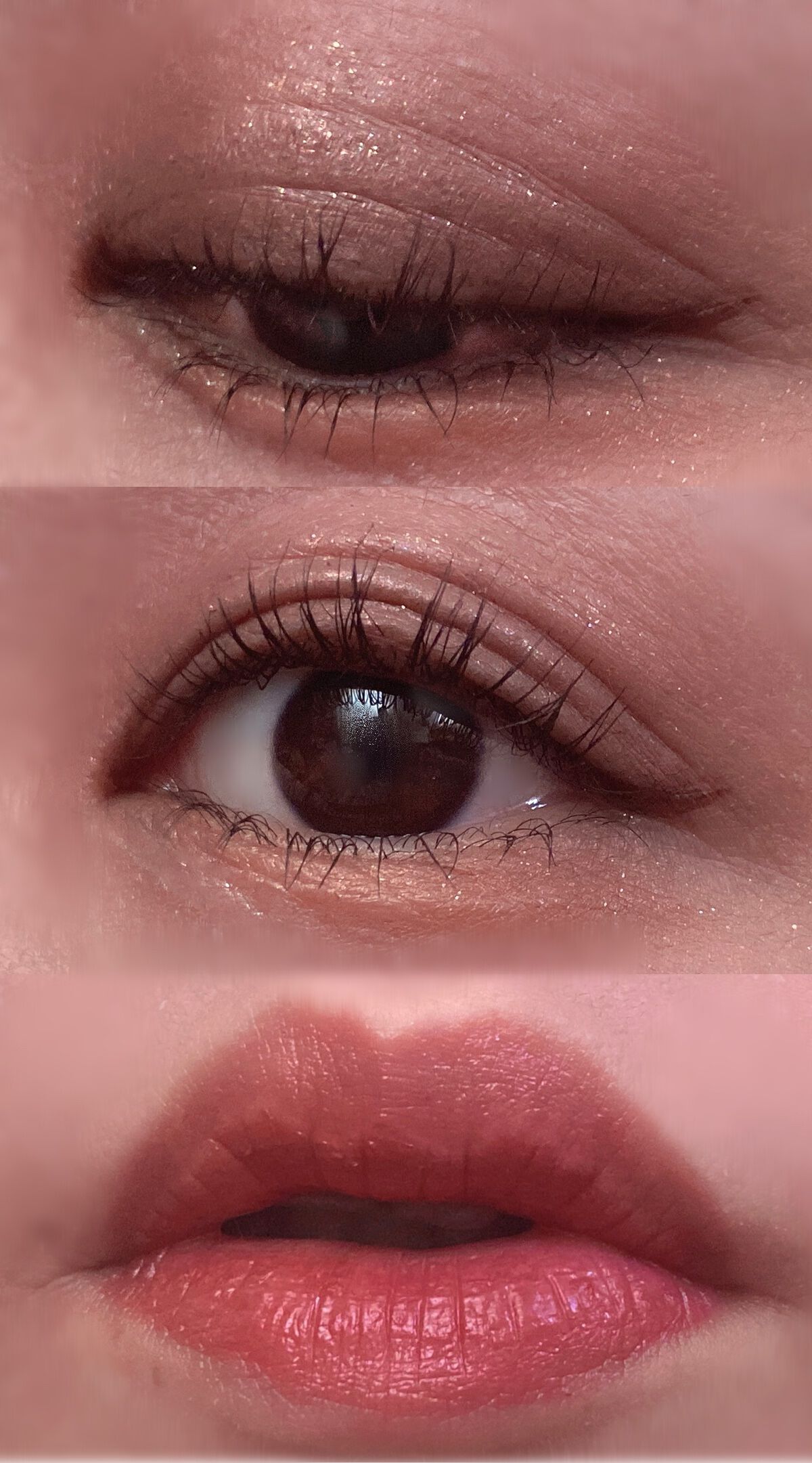 メルテッド チョコレート マット アイシャドウ ウォーム＆ファジー/Too Faced/リキッドアイシャドウを使ったクチコミ（2枚目）