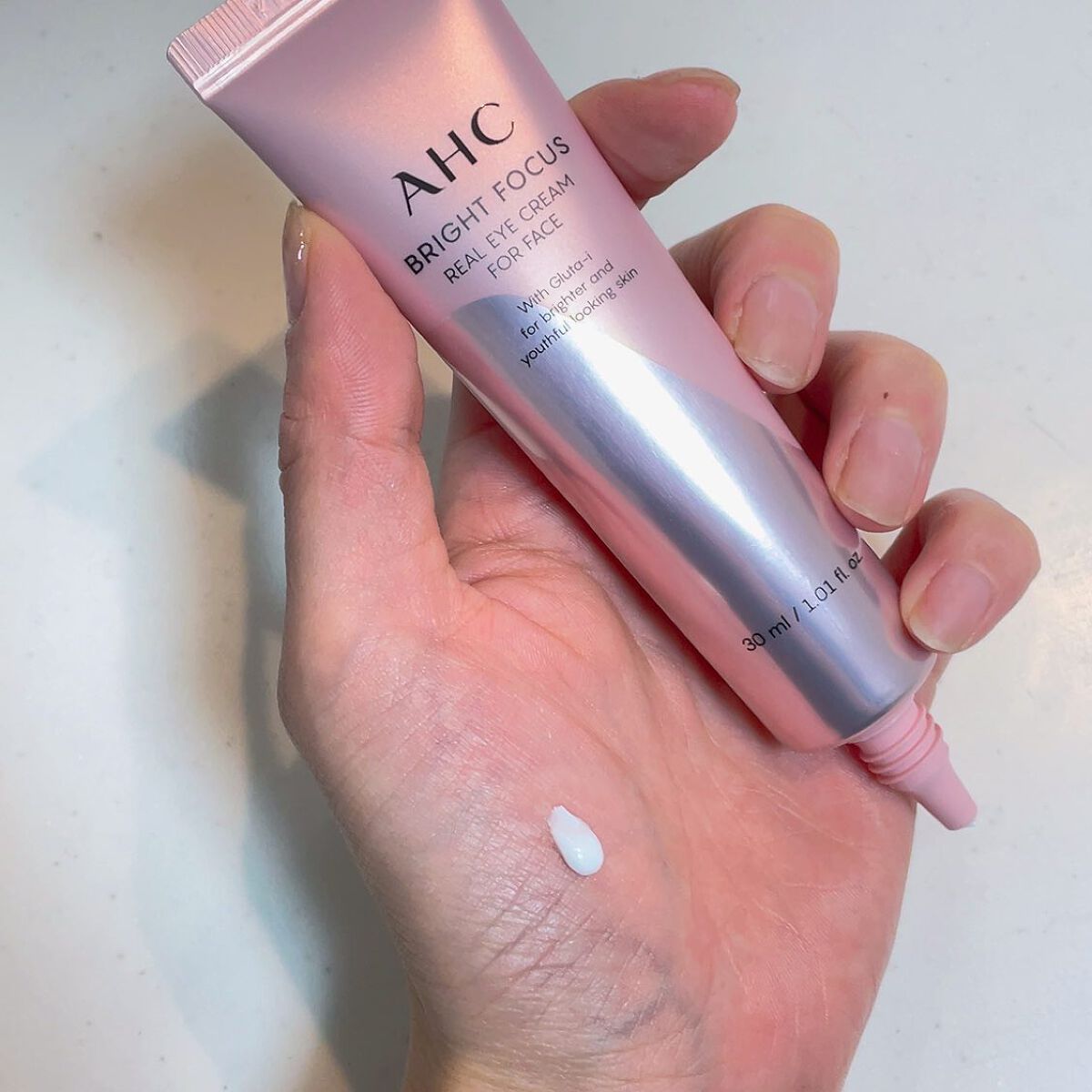 ブライト フォーカス リアル アイクリーム フォーフェイス/AHC/アイケア・アイクリームを使ったクチコミ(3枚目)