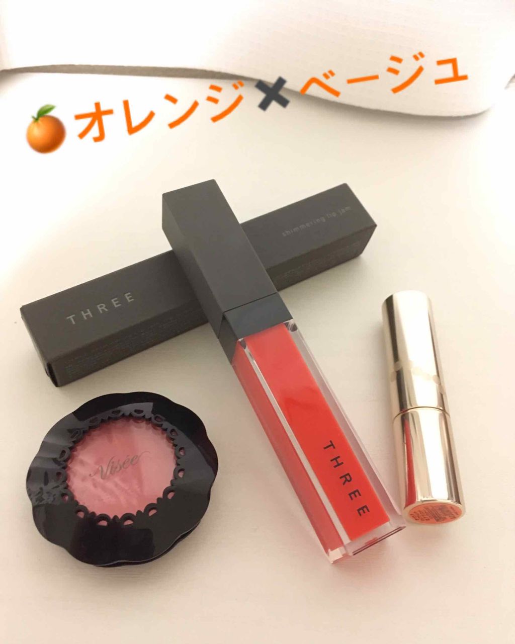 シマリング リップジャム 16 COLOR OF SOUL/THREE/リップグロスを使ったクチコミ（1枚目）