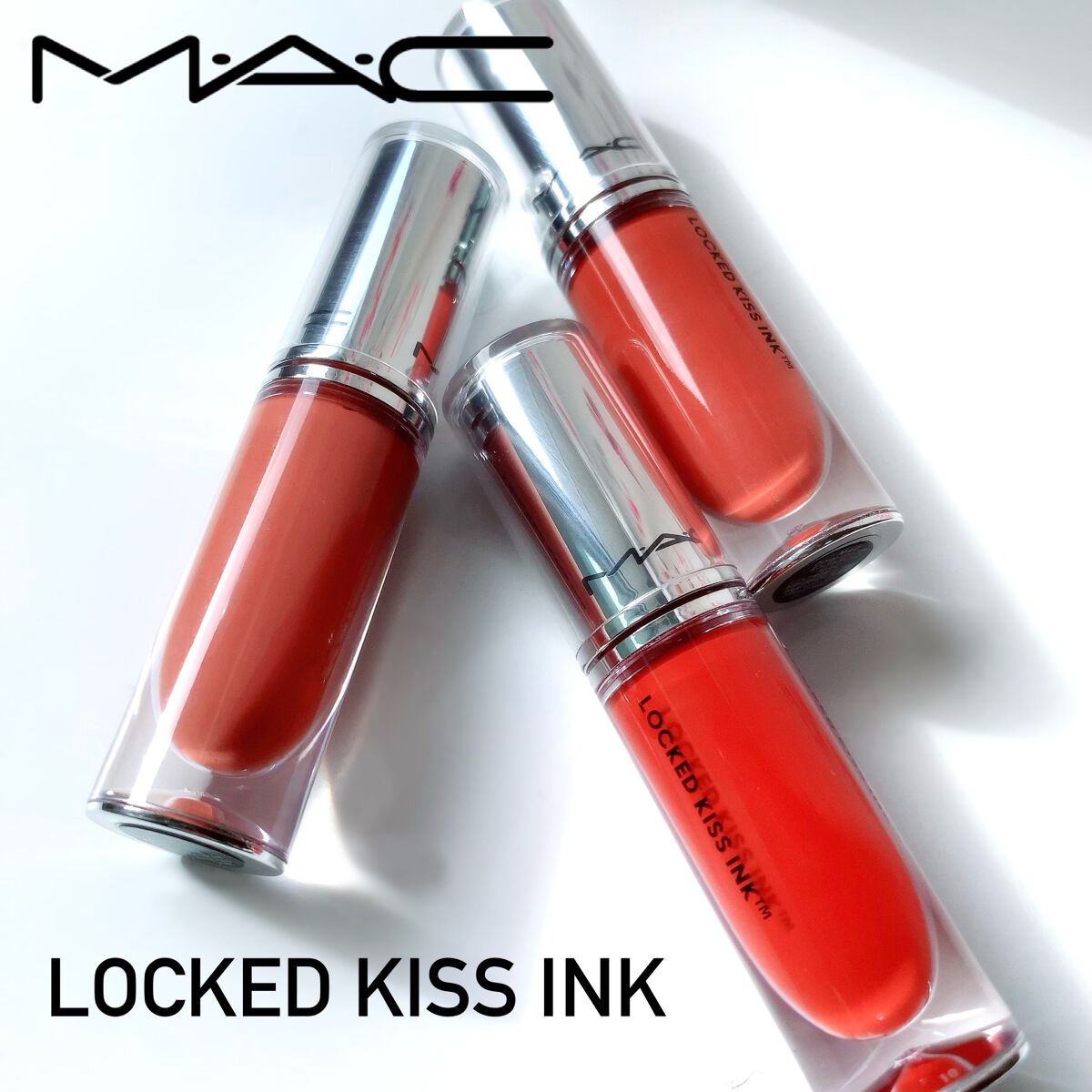 M·A·C ロックド キス インク リップカラー エクストラ チリ（ウォーム ブリック レッド）/M・A・C/口紅を使ったクチコミ（1枚目）