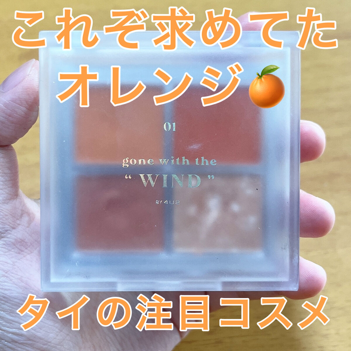 アイシャドウパレット/4U2/アイシャドウパレットを使ったクチコミ（1枚目）