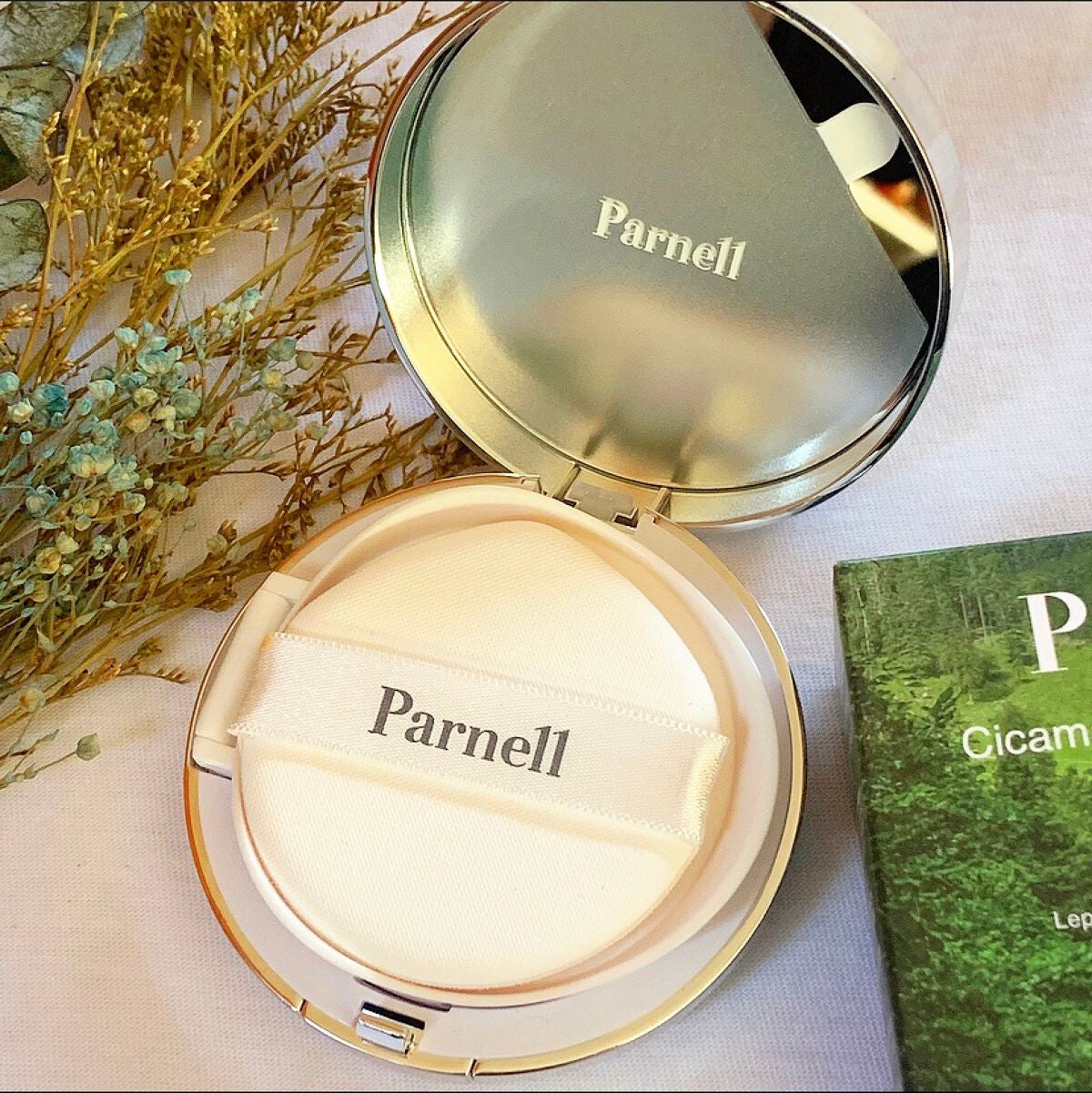 シカマヌ セラム クッションファンデ/parnell/クッションファンデーションを使ったクチコミ(3枚目)