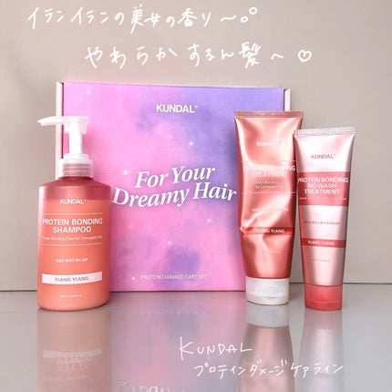 クンダルダメージケアノーウォッシュトリートメント /KUNDAL/アウトバストリートメントを使ったクチコミ(1枚目)