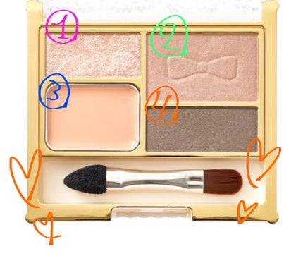 アイバッグプランパー/スウィーツ スウィーツ/アイシャドウパレットを使ったクチコミ(3枚目)