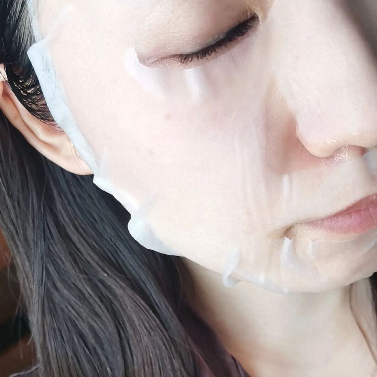 フェイスマスク 【しっかり実感30枚セット】/KISO/シートマスク・パックを使ったクチコミ(5枚目)