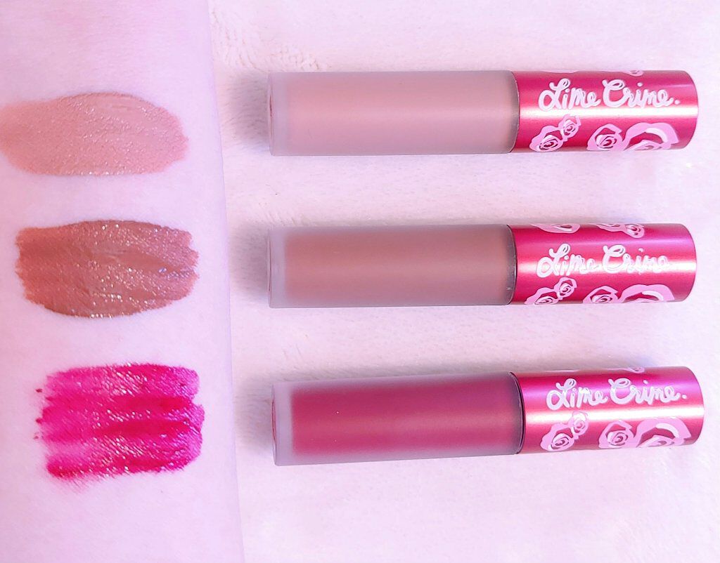 Matte Velvetines/Lime Crime(海外)/口紅を使ったクチコミ（3枚目）
