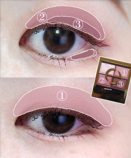 スキニーリッチシャドウ/excel/アイシャドウパレットを使ったクチコミ(2枚目)