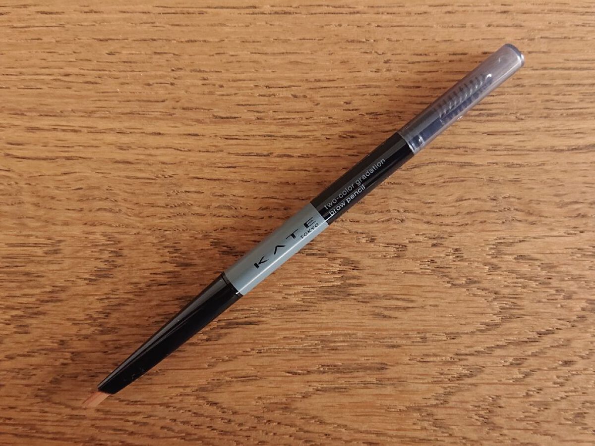 2カラーグラデーションブロウペンシル/KATE/アイブロウペンシルを使ったクチコミ(1枚目)
