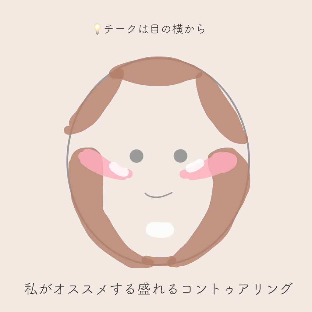 グロウフルールチークス/キャンメイク/パウダーチークを使ったクチコミ(7枚目)