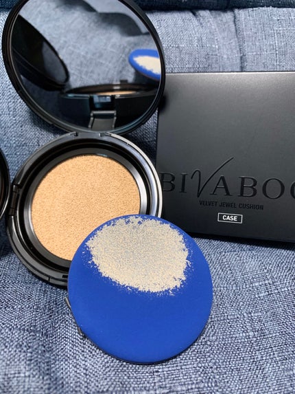 ベルベットジュエルクッション/BIVABOO/クッションファンデーションを使ったクチコミ(4枚目)