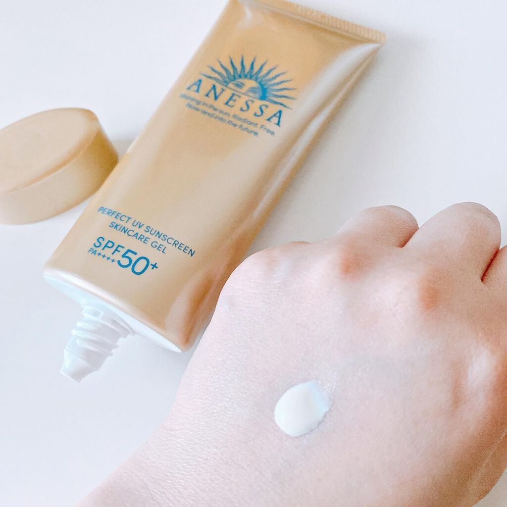 パーフェクトUV スキンケアジェル N/アネッサ/日焼け止め・UVケアを使ったクチコミ（3枚目）