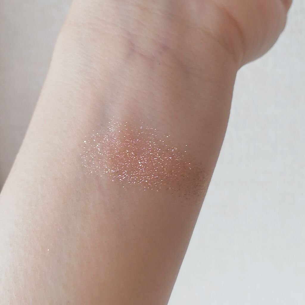 グリッターゾーン FOG #02 PEACH PINK/lilybyred/グリッターを使ったクチコミ（3枚目）