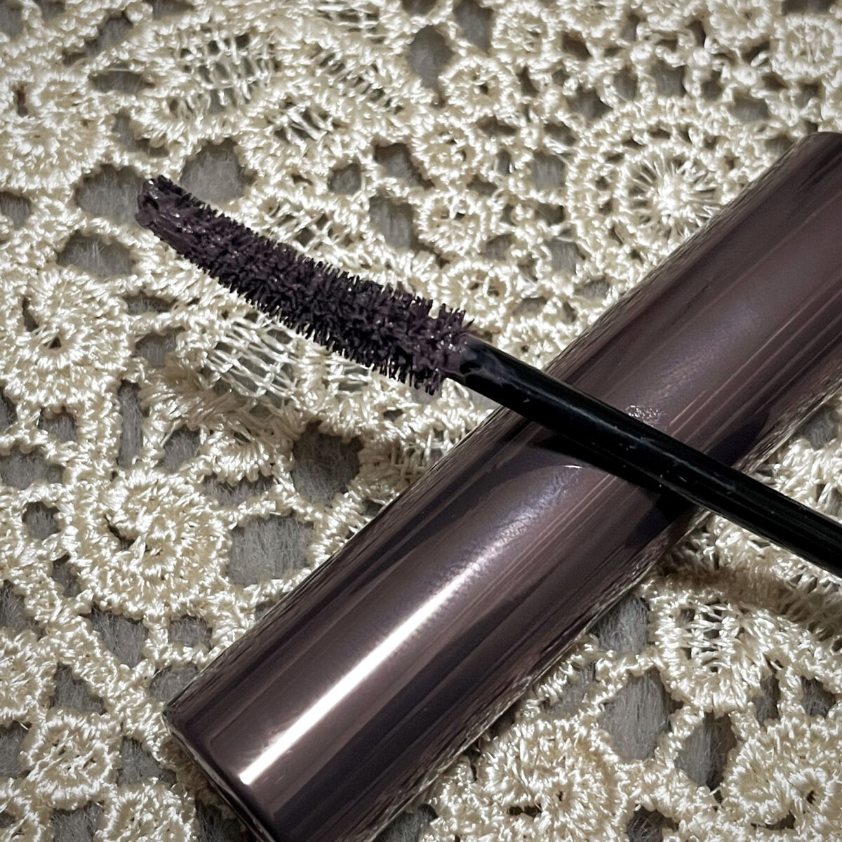 ミゼルエディ カールアップマスカラ 103 グレイッシュパープル/ミゼルエディ/マスカラを使ったクチコミ（2枚目）