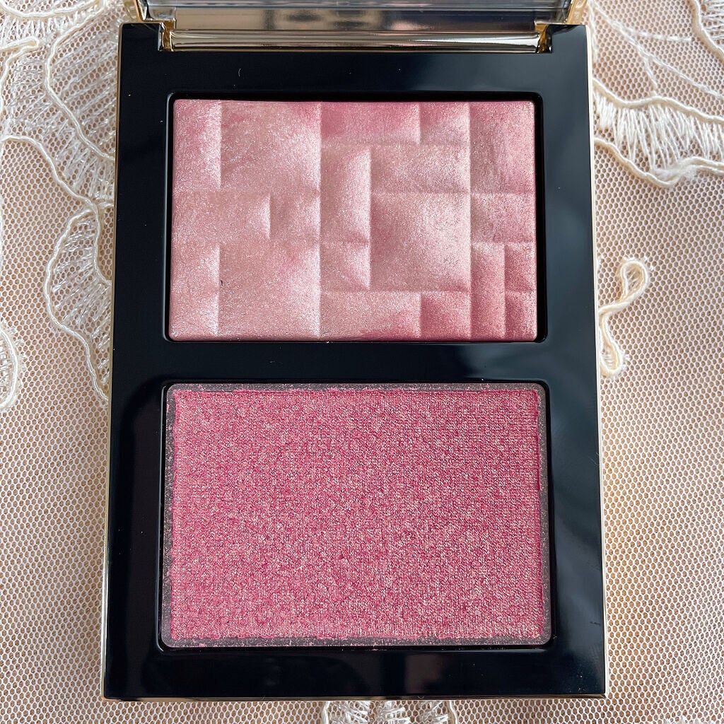 リュクス イルミネイティング デュオ/BOBBI BROWN/パウダーチークを使ったクチコミ(1枚目)