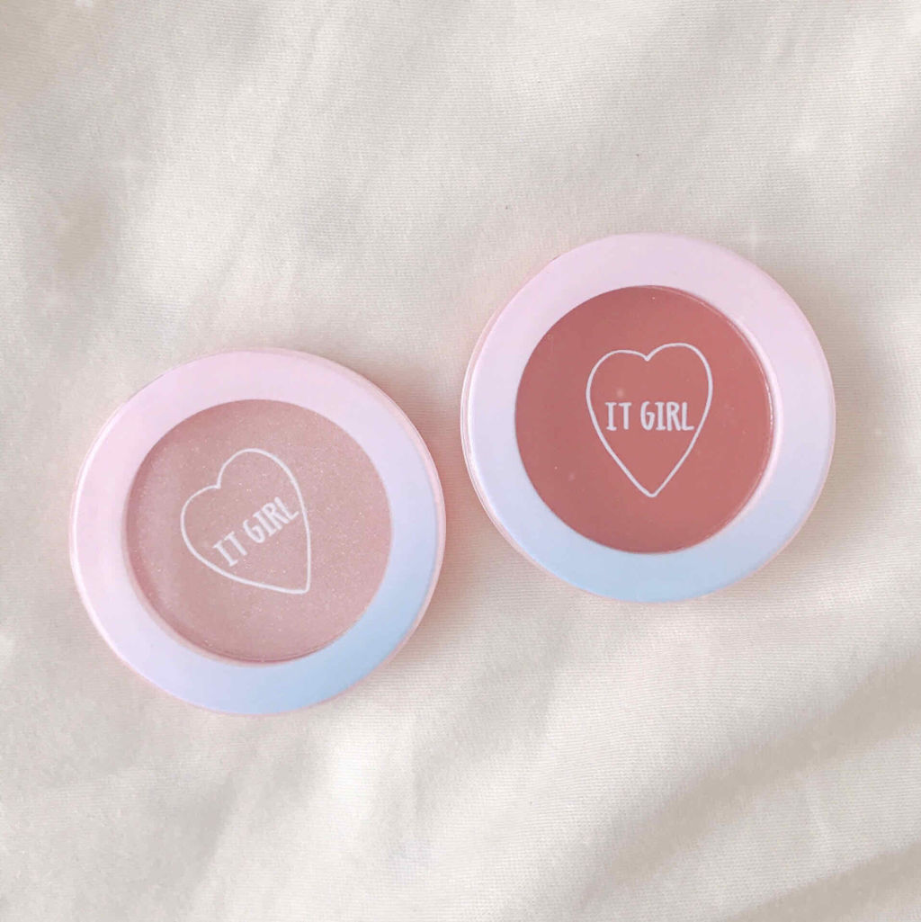 ダイソー×IT GIRL アイシャドウ/DAISO/単色アイシャドウを使ったクチコミ（1枚目）