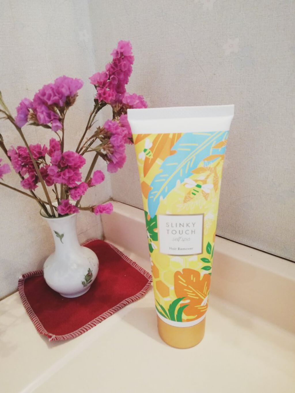 除毛クリーム ジャスミンハニー/スリンキータッチ セルフスパ/除毛クリームを使ったクチコミ（1枚目）