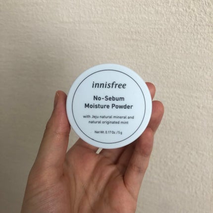 ノーセバム モイスチャーパウダー/innisfree/プレストパウダーを使ったクチコミ(1枚目)