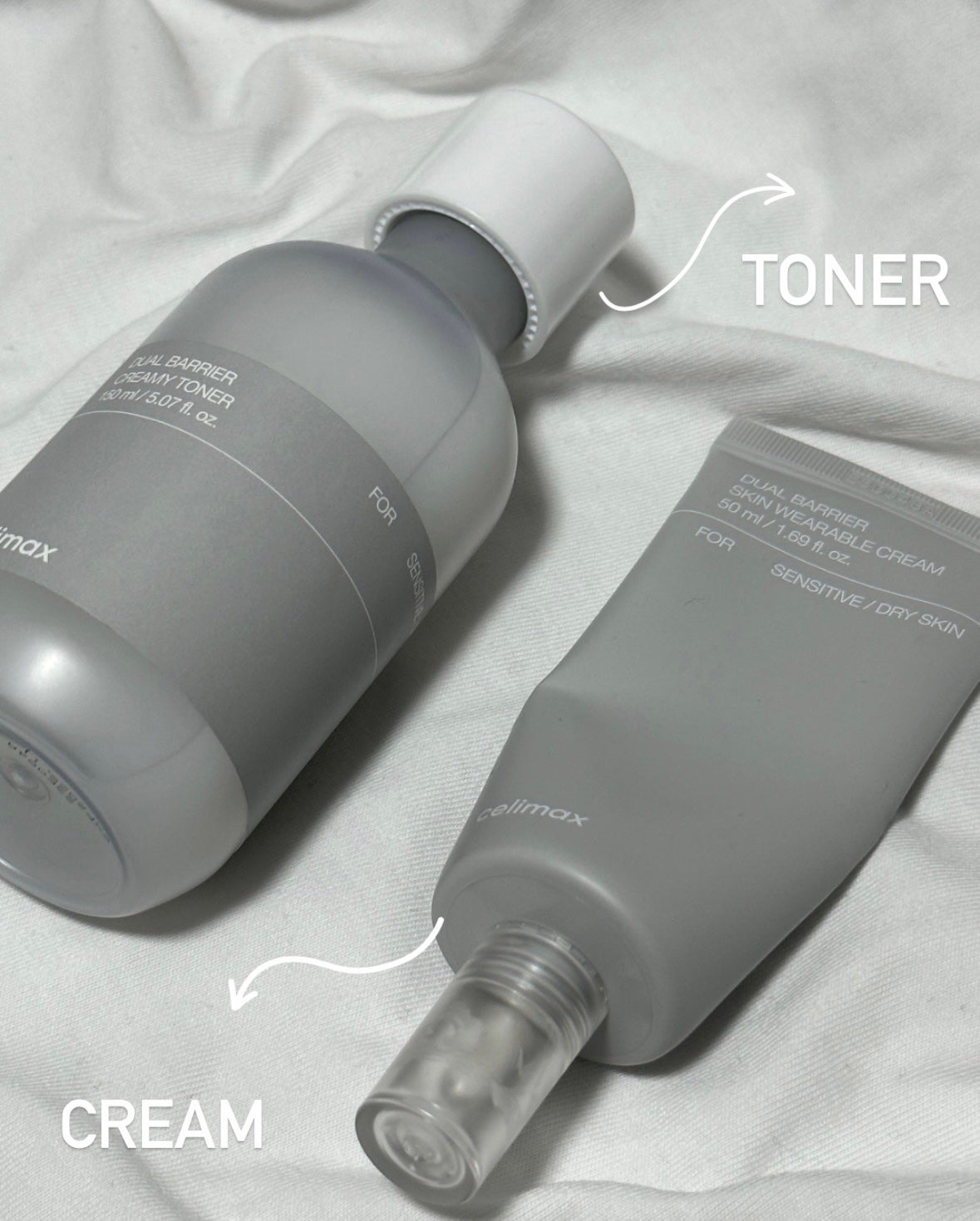 デュアルバリアクリーミートナー/celimax/化粧水を使ったクチコミ(1枚目)