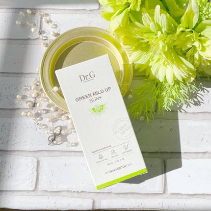 グリーンマイルドアップサンプラス/Dr.G/日焼け止めクリームを使ったクチコミ(2枚目)