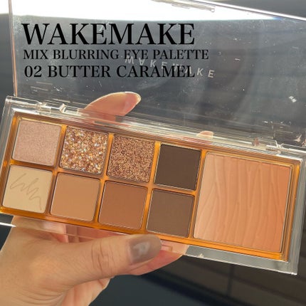 ミックスブラーリングアイパレット/wakemake/マルチパレットを使ったクチコミ(1枚目)