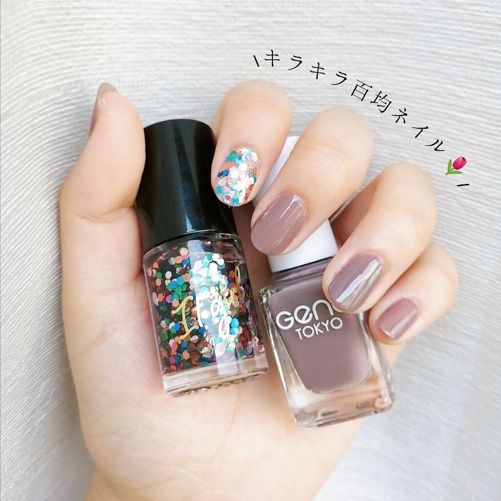 #きらきらネイルのネイルデザイン