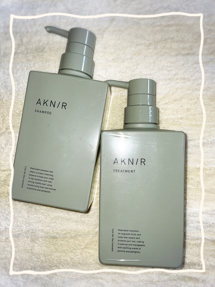 薬用ヘアシャンプー&トリートメント/AKNIR/市販シャンプーを使ったクチコミ(1枚目)