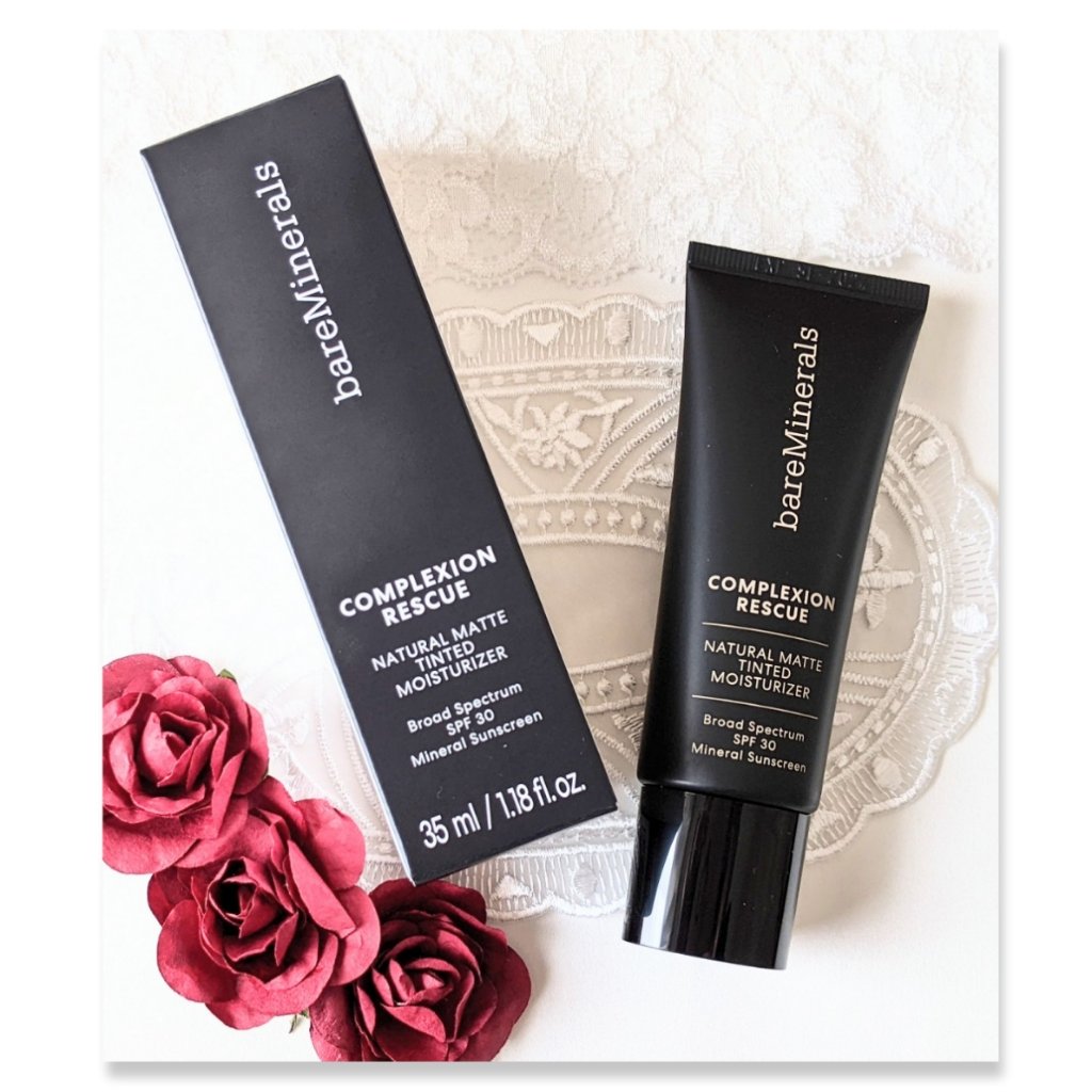 CR ナチュラル マット モイスチャライザー/bareMinerals/クリーム・エマルジョンファンデーションを使ったクチコミ（1枚目）