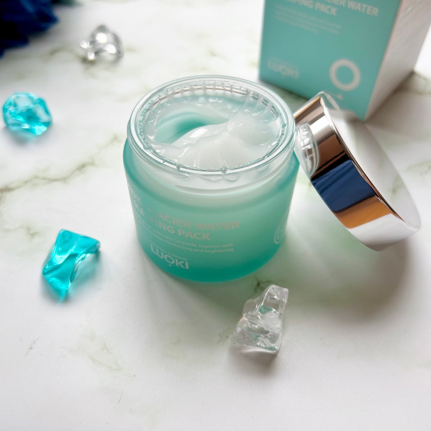 ノルディック氷河水スリーピングパック/LUOKI/フェイスクリームを使ったクチコミ(1枚目)