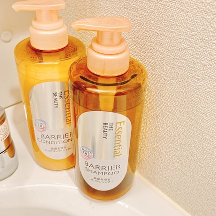 ザビューティ 髪のキメ美容素髪を守る バリアシャンプー/コンディショナー/エッセンシャル/シャンプー・コンディショナーを使ったクチコミ(2枚目)