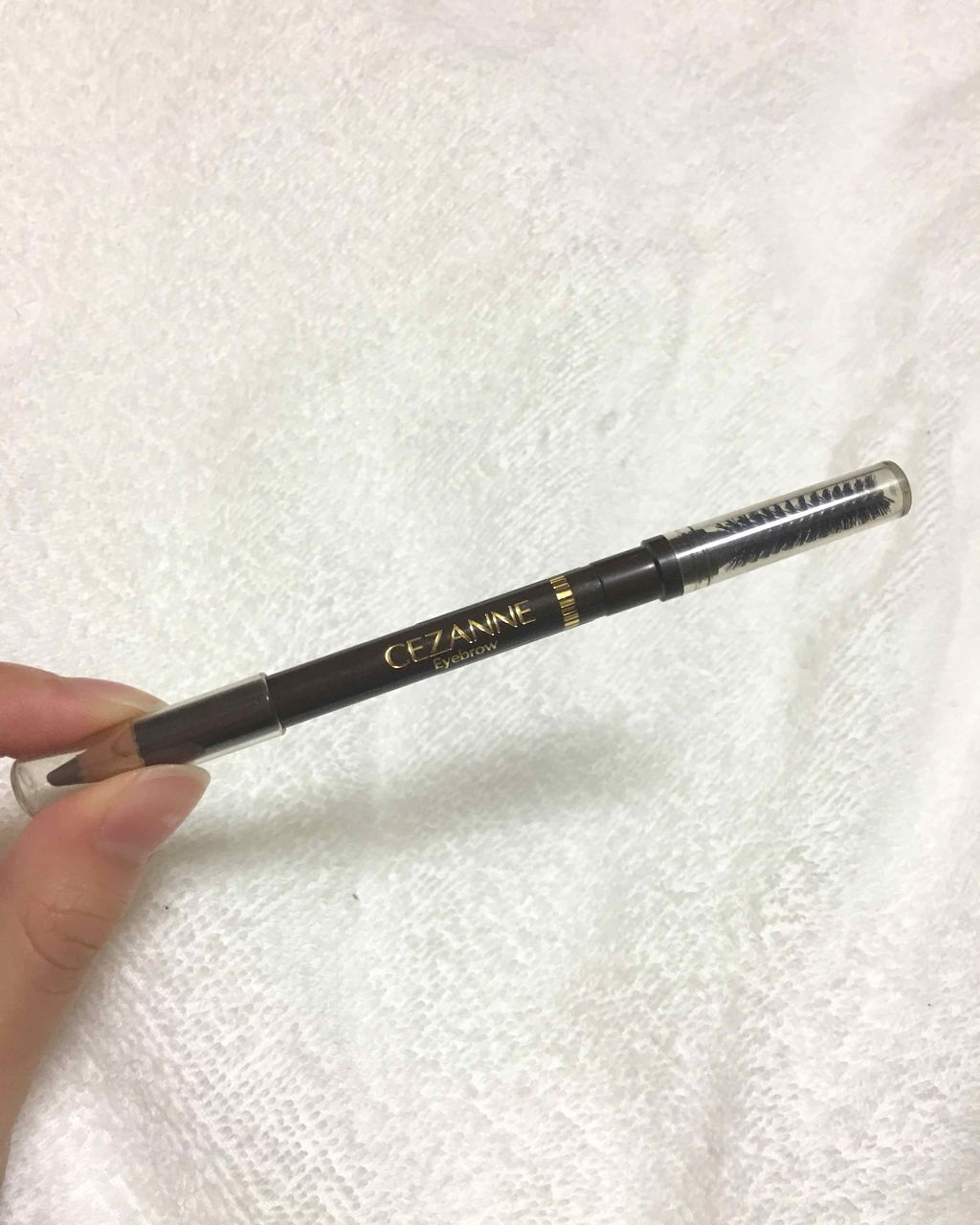 ブラシ付 アイブロウ/CEZANNE/アイブロウペンシルを使ったクチコミ(1枚目)
