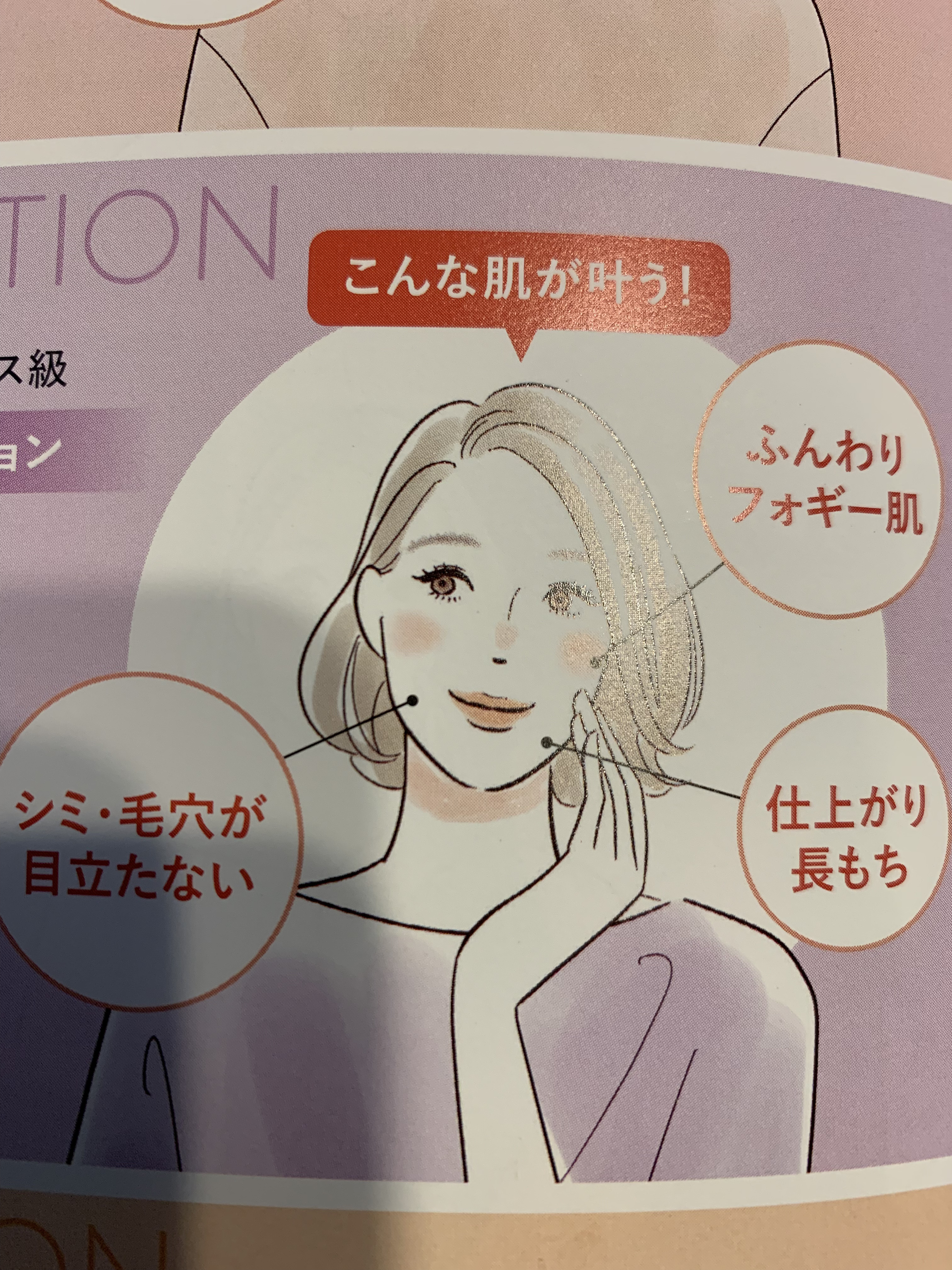 グロスフィルム ファンデーション 013(標準色)ピンクトーン：平均的な明るさの肌に/Koh Gen Do/パウダーファンデーションを使ったクチコミ（2枚目）