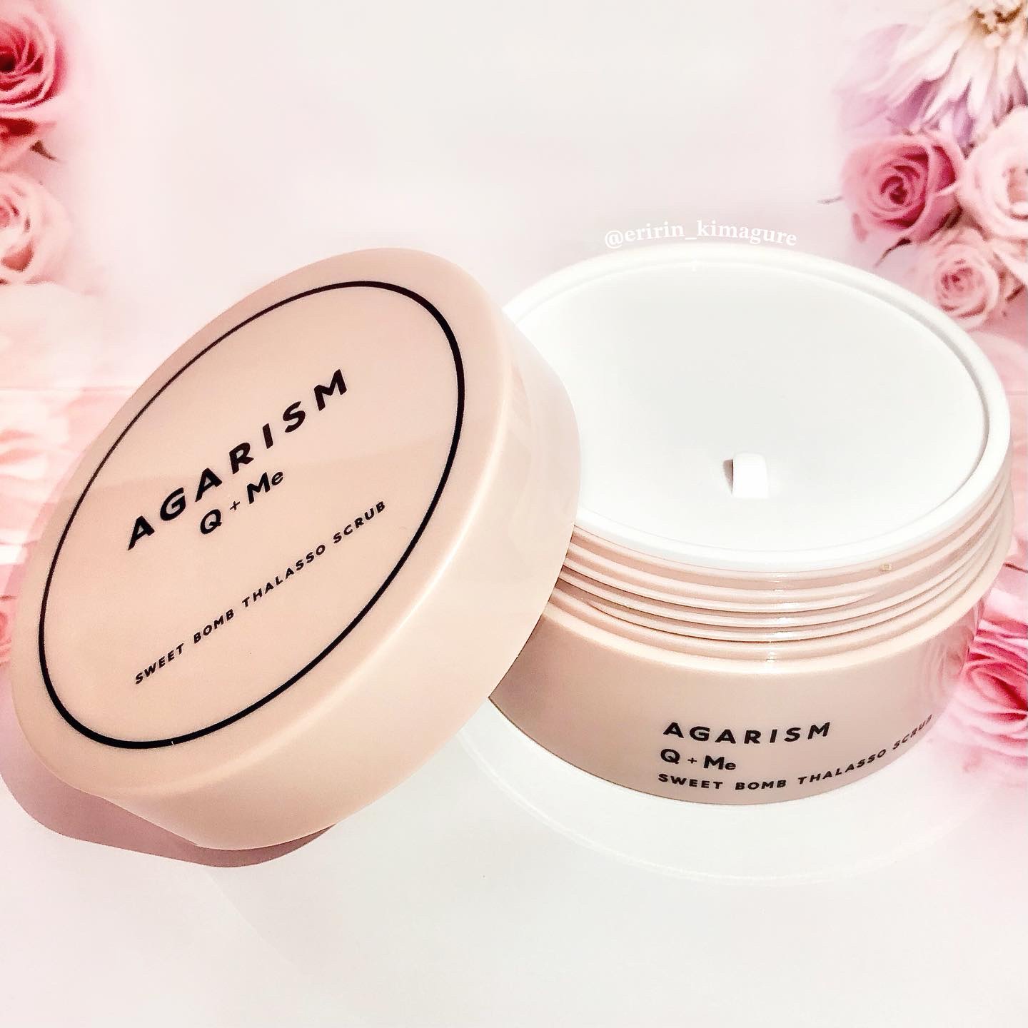 Q+Me スウィート ボム タラソ スクラブ/AGARISM/バストケア・ヒップケアを使ったクチコミ（2枚目）