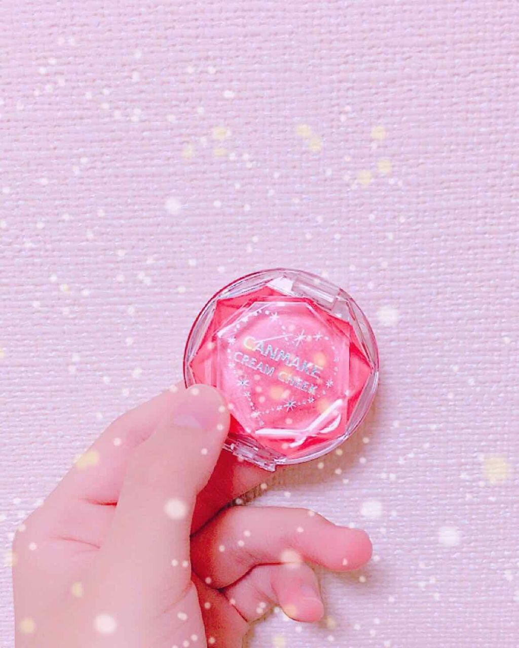 クリームチーク（クリアタイプ）/キャンメイク/ジェル・クリームチークを使ったクチコミ（1枚目）