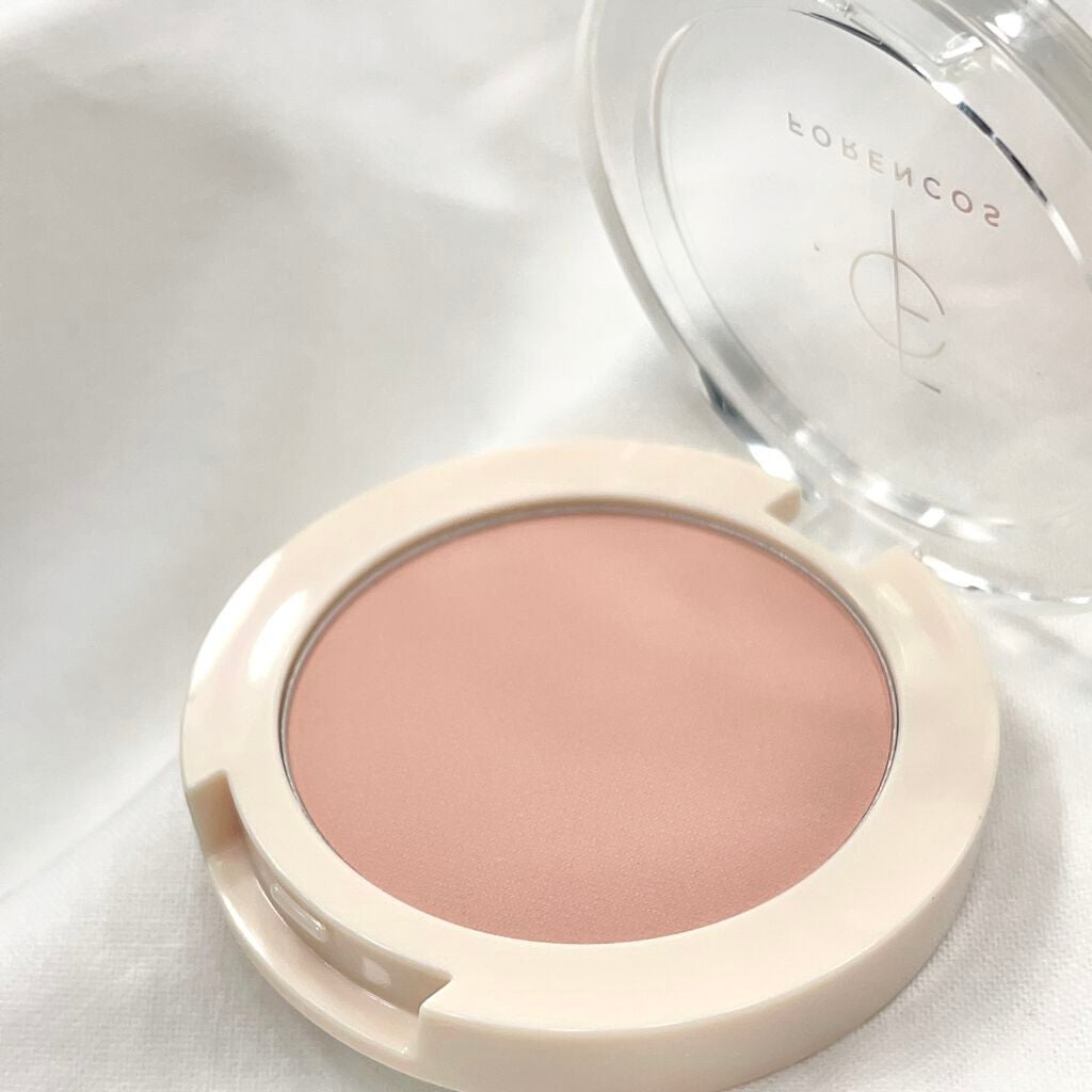 ベアブラッシャー パフ付き/フォレンコス/パウダーチークを使ったクチコミ(2枚目)