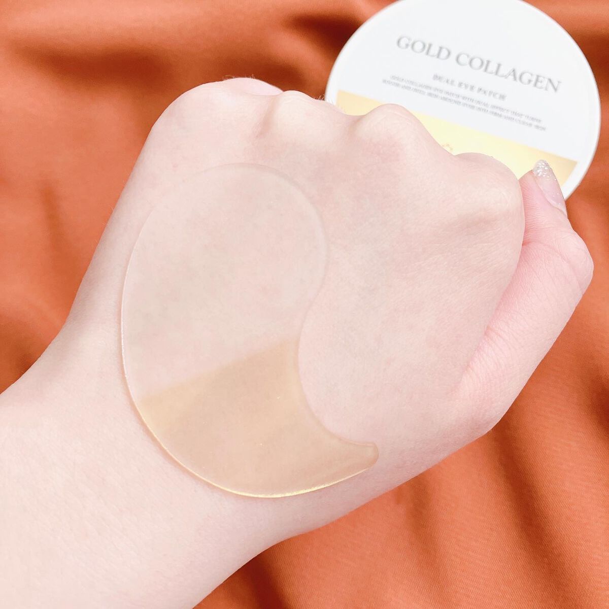 GOLD COLLAGEN DUAL EYE PATCH/SNP/アイケア・アイクリームを使ったクチコミ(7枚目)