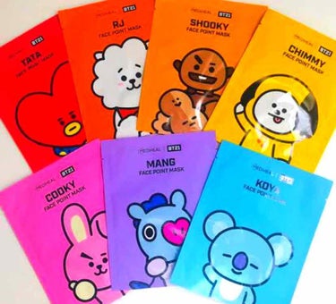 BT21 l MEDIHEAL COOKY ポイントパッチ/MEDIHEAL/シートマスク・パックを使ったクチコミ（1枚目）