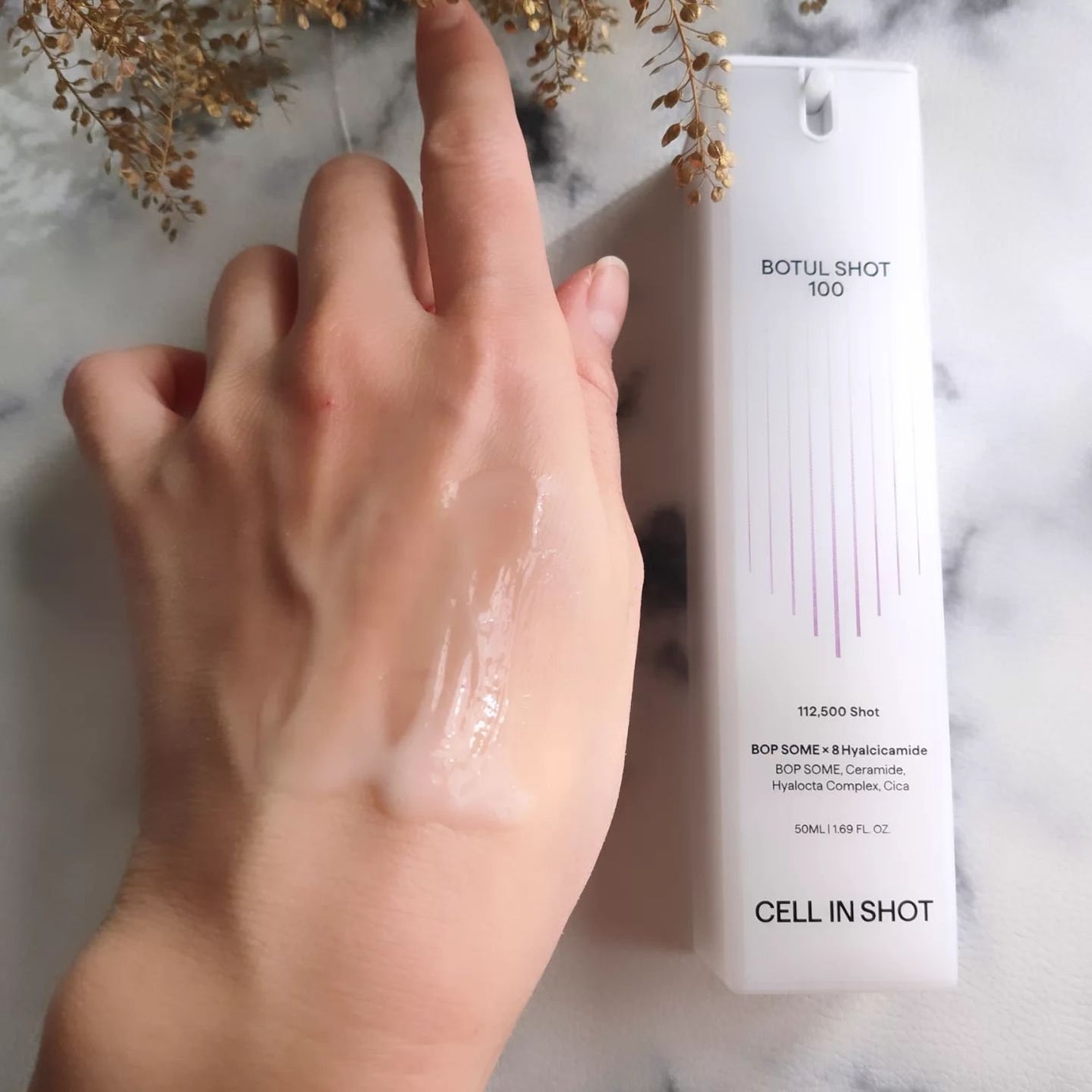 ボツルショット100/CELLINSHOT/ブースター・導入液を使ったクチコミ(4枚目)