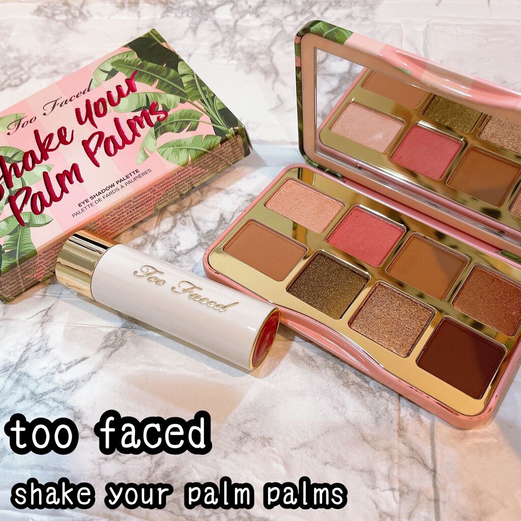 シェイク ユア パーム パームズ ミニ アイシャドウ パレット/Too Faced/アイシャドウパレットを使ったクチコミ(1枚目)