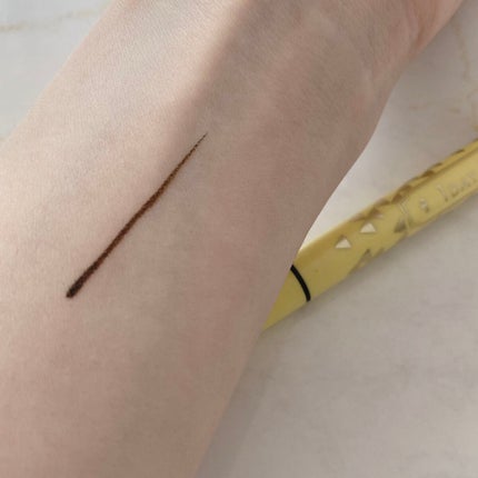 リアルラスティングアイライナー24hWP/K-パレット/リキッドアイライナーを使ったクチコミ(2枚目)