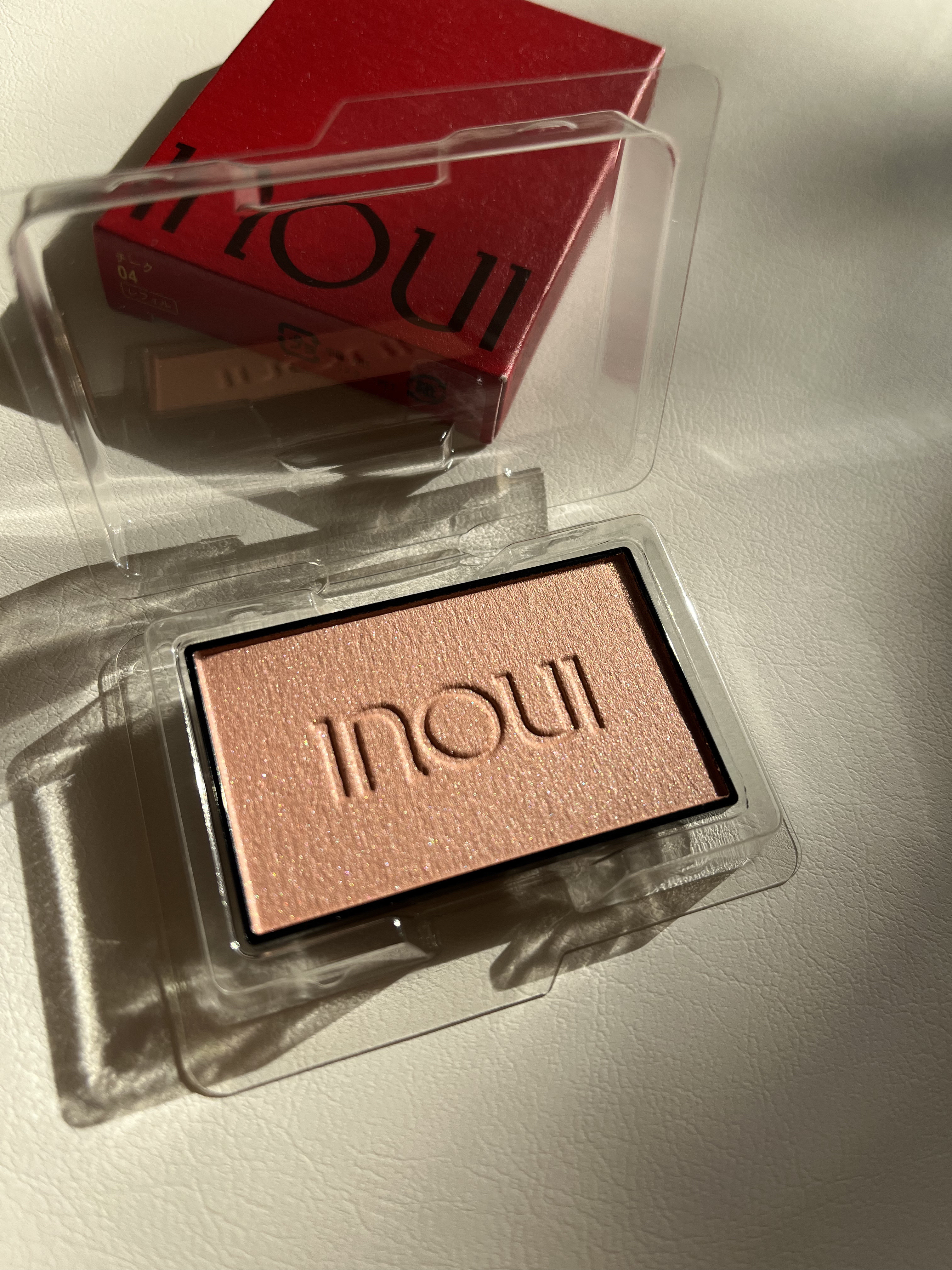 インウイ チーク/INOUI/パウダーチークを使ったクチコミ（2枚目）