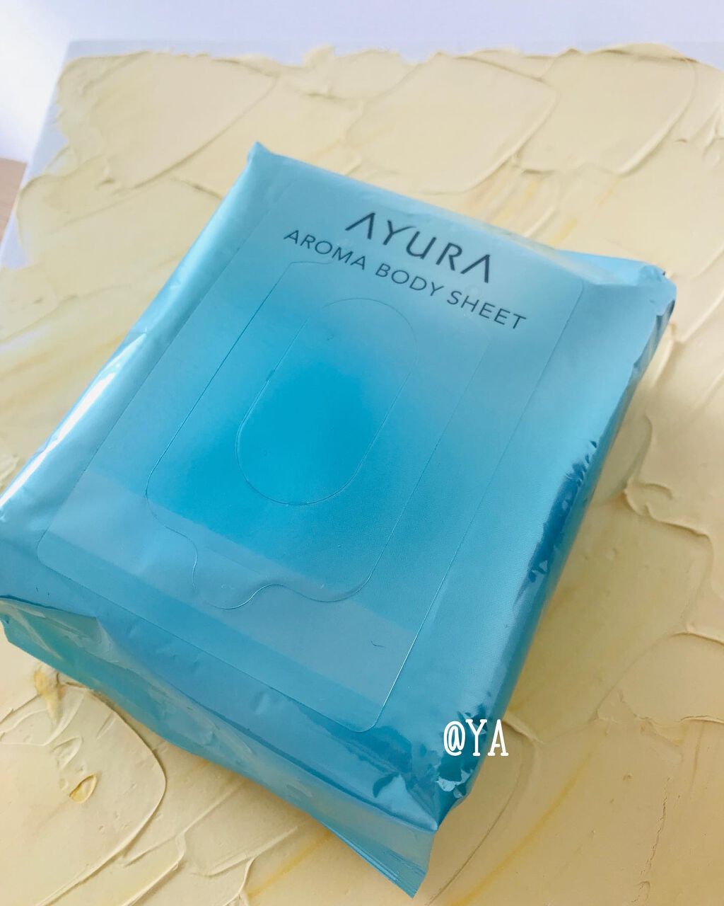 アロマボディシート 30枚入/AYURA/ボディシートを使ったクチコミ（1枚目）